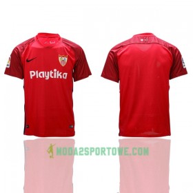 Koszulka Sevilla Wyjazdowe Stroje Piłkarskie 2018-2019 Krótki Rękaw